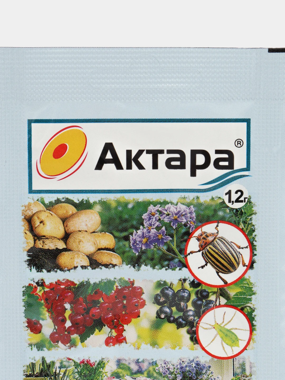 Актара - защита от насекомых вредителей на овощях и цветах (инсектицид) 1,2 г