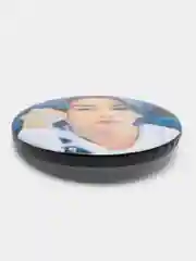 Молочный k-pop значки "BTS"  маленькие 38мм