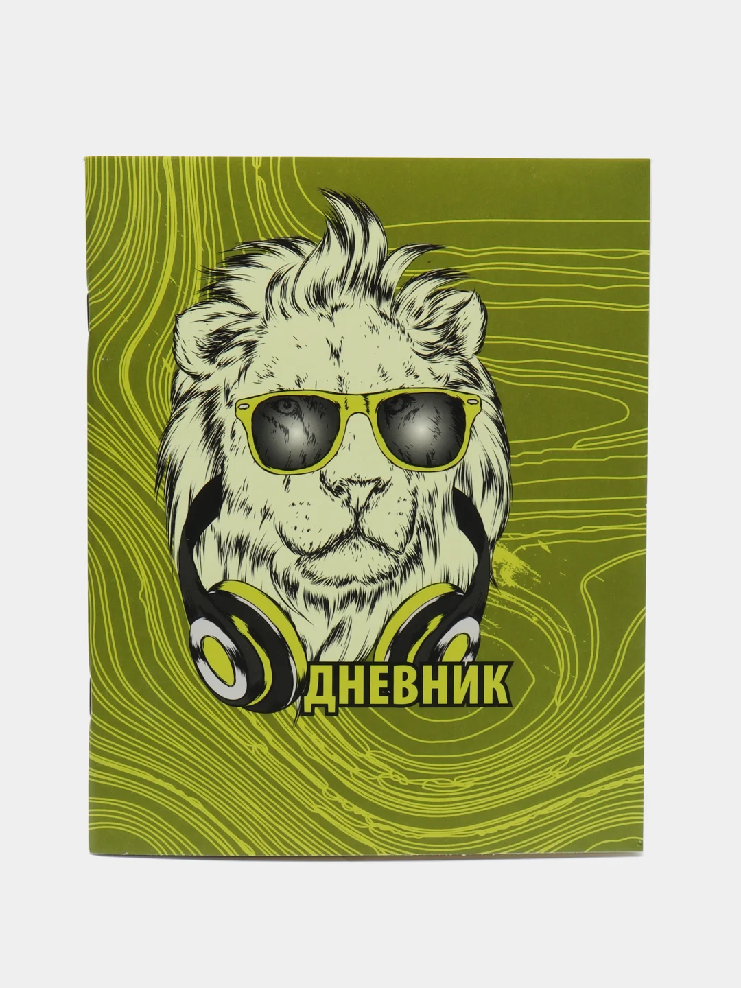 Зелёный хаки дневник школьный для 1-11 классов, мягкая обложка, 40 листов. Аниме, Гравити Фолз
