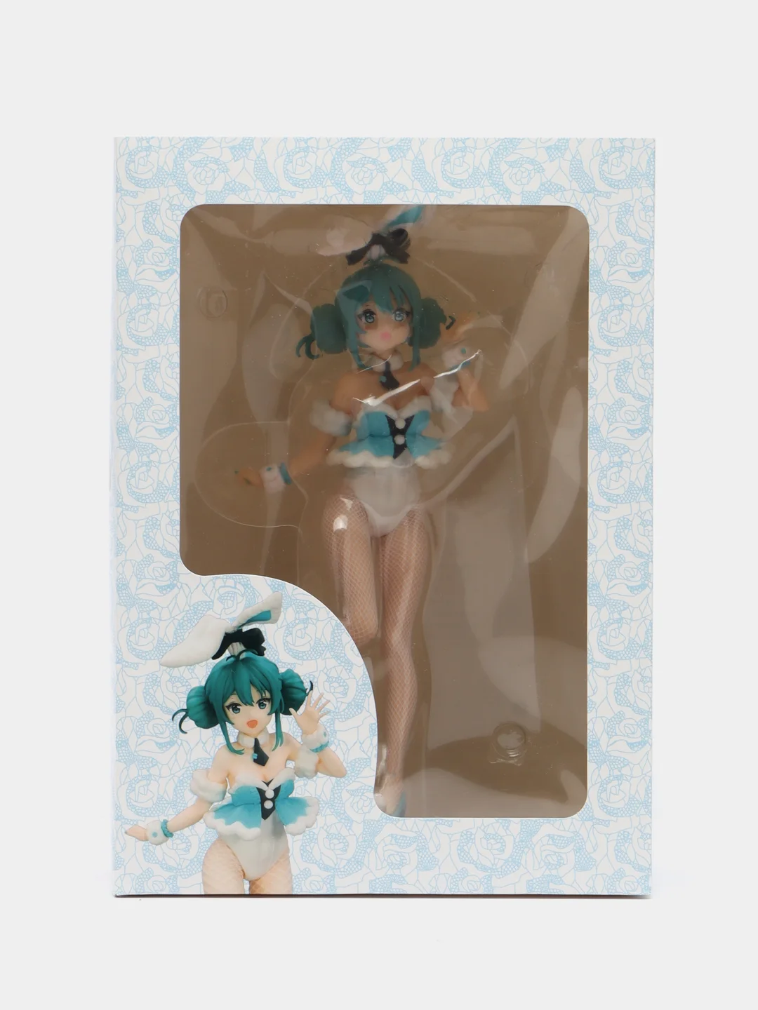 Белый аниме фигурка Хатсуне Мику, вокалоид Мику, фигурка зайка, Miku Bunny