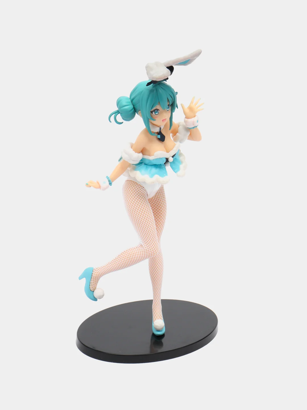 Белый аниме фигурка Хатсуне Мику, вокалоид Мику, фигурка зайка, Miku Bunny