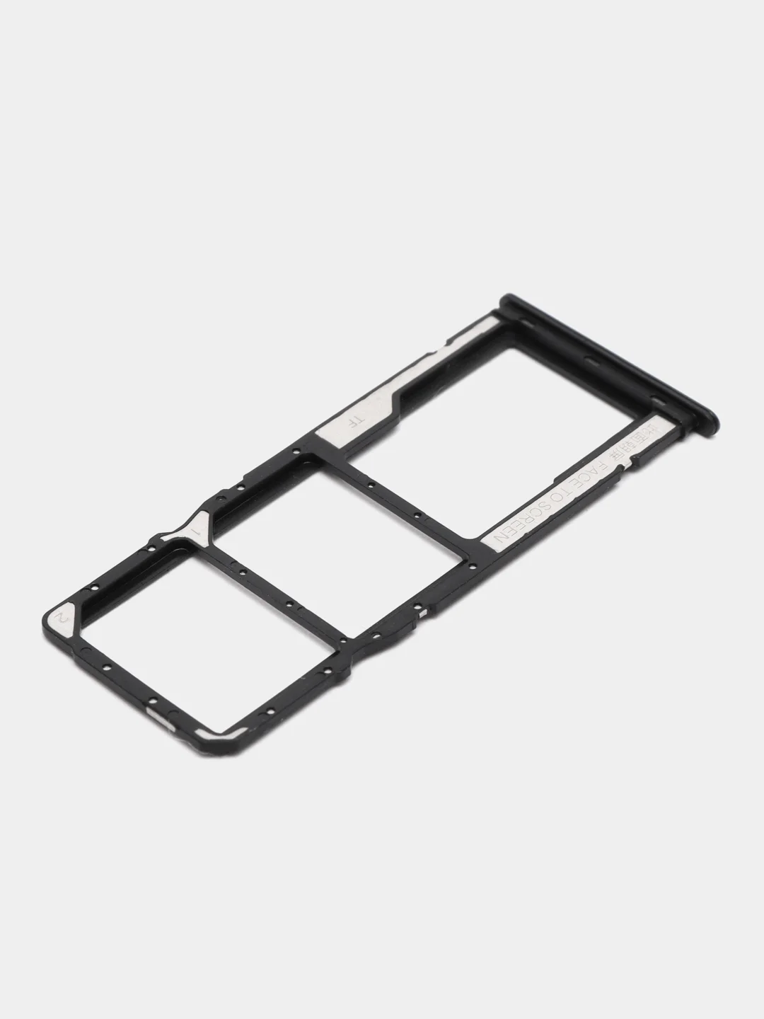 Черный контейнер SIM / Держатель сим карты / Сим лоток для Xiaomi Redmi 10C / Poco C40