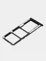 Черный контейнер SIM / Держатель сим карты / Сим лоток для Xiaomi Redmi 10C / Poco C40