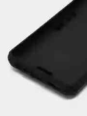 Черный чехол для Realme C55 / Реалми С55 с металлической подставкой