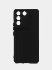 Черный чехол силиконовый для Vivo V27e / Виво В27е Silicone Cover