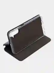 Темно-синий чехол-книжка для Samsung Galaxy A24 / Самсунг Галакси А24