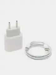 Блок питания Type-C с кабелем Lightning, быстрая зарядка, 20 W