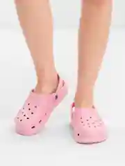 Розовый сабо женские, размеры 36-40