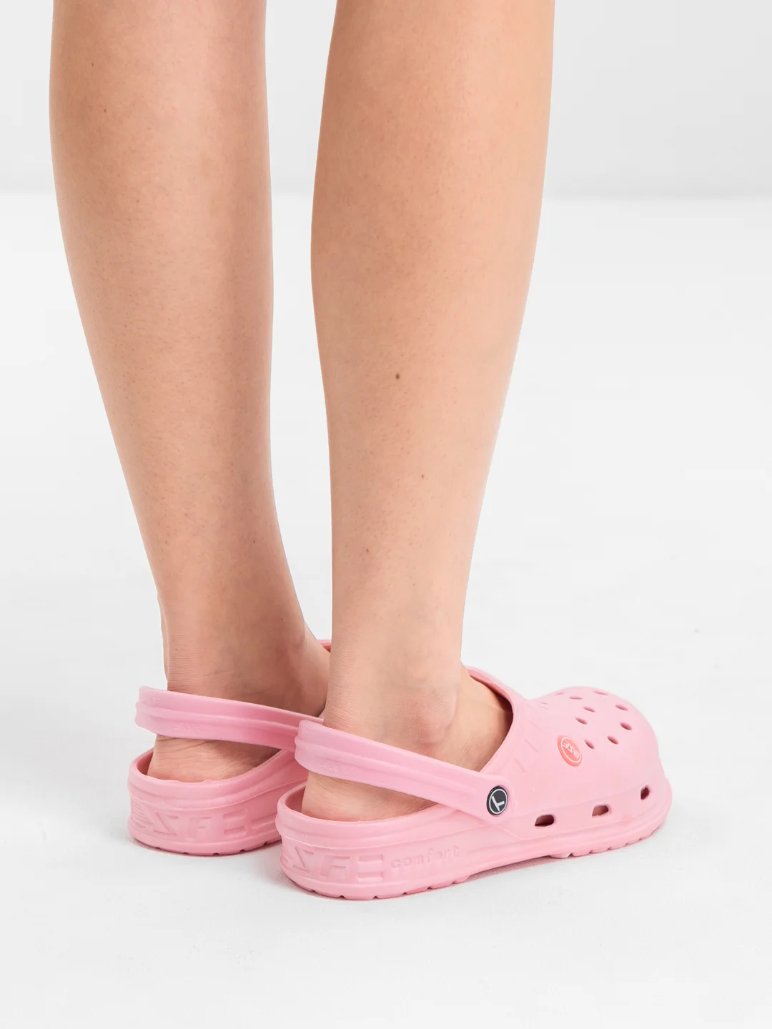 Розовый сабо женские, размеры 36-40