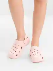 Розовый сабо женские IZI, размеры 36-40