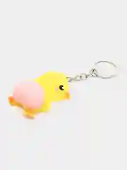 Желтый брелок для ключей аниме