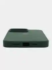 Тёмно-зелёный чехол iPhone 7/8/se 2020, X/XS, XR,11,12,13,14, Plus, Pro, Pro Max, с закрытым низом