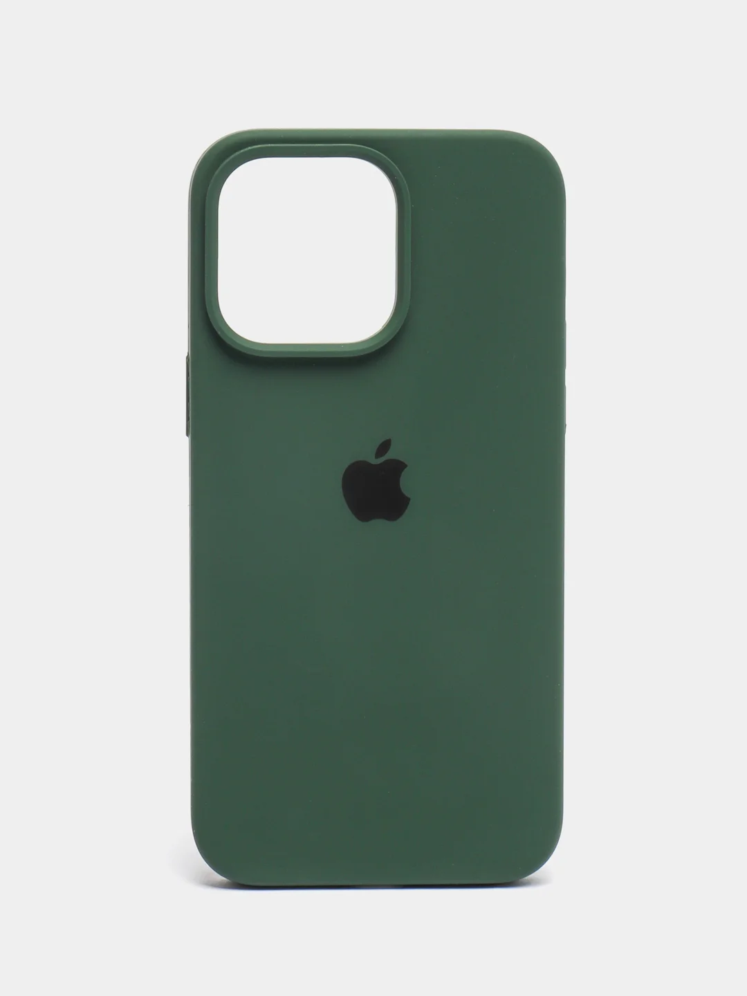 Тёмно-зелёный чехол iPhone 7/8/se 2020, X/XS, XR,11,12,13,14, Plus, Pro, Pro Max, с закрытым низом
