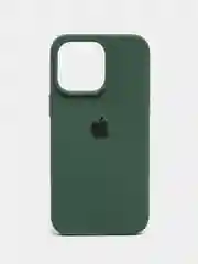 Тёмно-зелёный чехол iPhone 7/8/se 2020, X/XS, XR,11,12,13,14, Plus, Pro, Pro Max, с закрытым низом