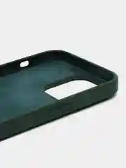 Тёмно-зелёный чехол iPhone 7/8/se 2020, X/XS, XR,11,12,13,14, Plus, Pro, Pro Max, с закрытым низом