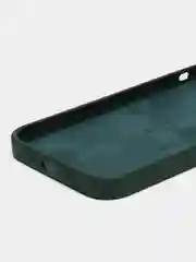 Тёмно-зелёный чехол iPhone 7/8/se 2020, X/XS, XR,11,12,13,14, Plus, Pro, Pro Max, с закрытым низом