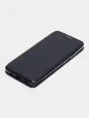 Темно-синий чехол книжка на Samsung Galaxy A51, Самсунг Галакси А51