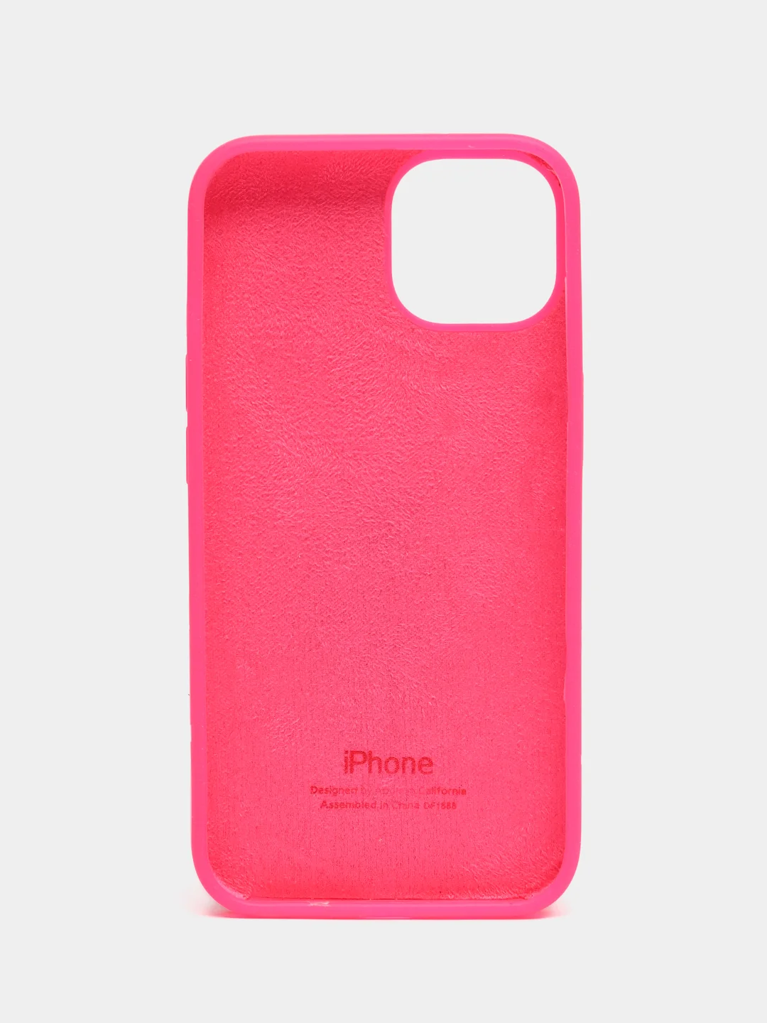 Тёмно-розовый чехол iPhone 7/8/se 2020, X/XS, XR,11,12,13,14, Plus, Pro, Pro Max, с закрытым низом