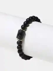 Алый браслет из бусин, со знаком зодиака