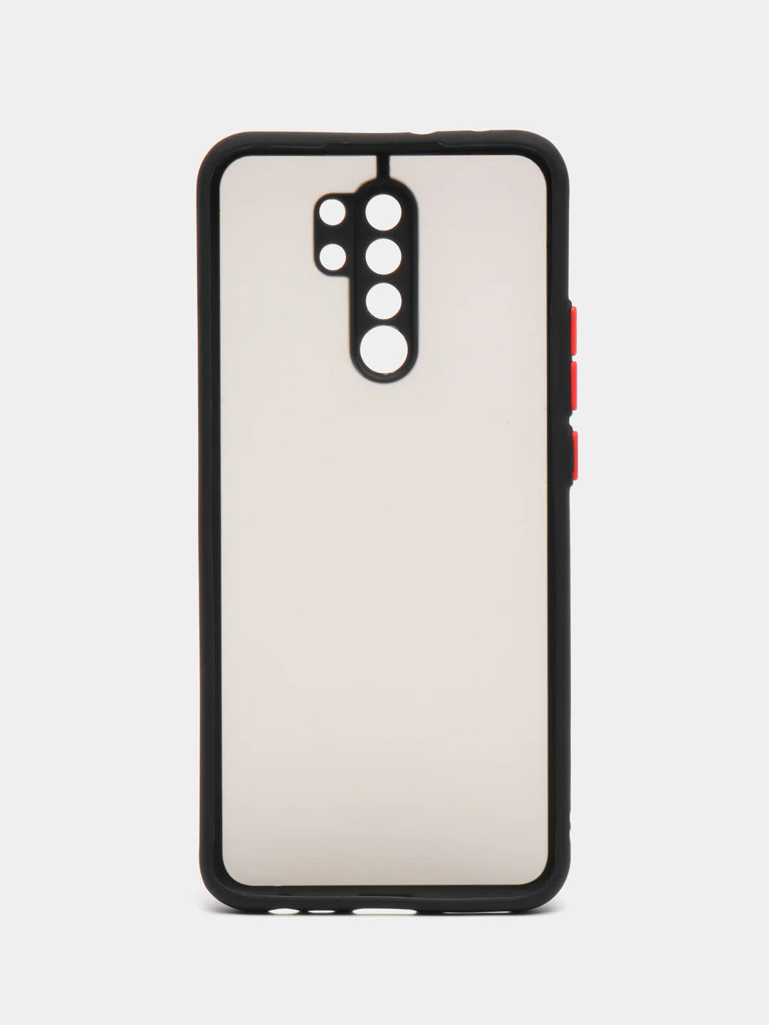 Темно-синий xiaomi Redmi 9, Сяоми Редми 9, чехол матовый силиконовый с цветными кнопками
