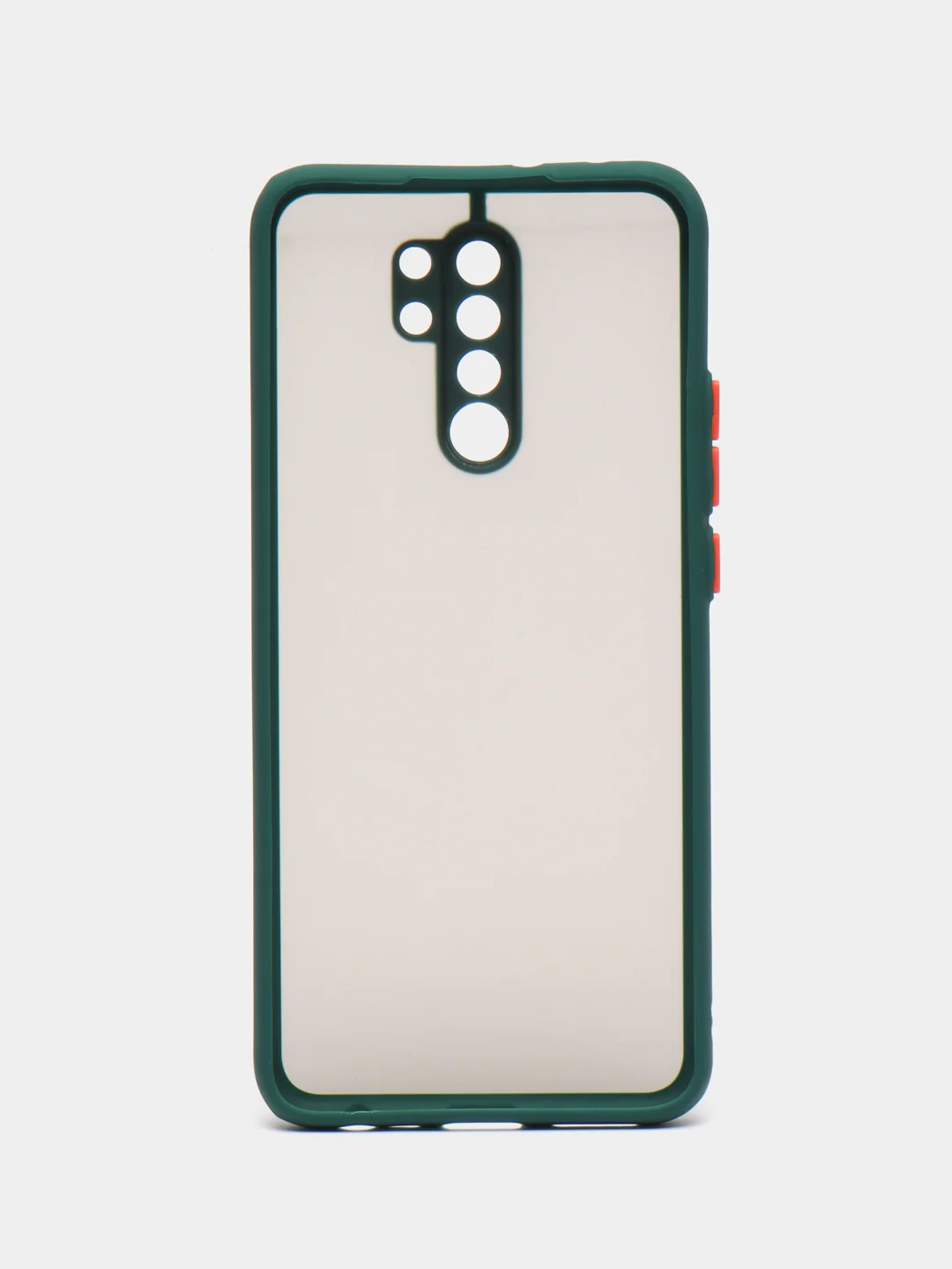 Морской xiaomi Redmi 9, Сяоми Редми 9, чехол матовый силиконовый с цветными кнопками