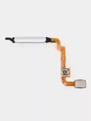 Белый шлейф Xiaomi Redmi Note 10/Note 10S/Note 10T/Poco M3 Pro 5G сканер отпечатка пальцев