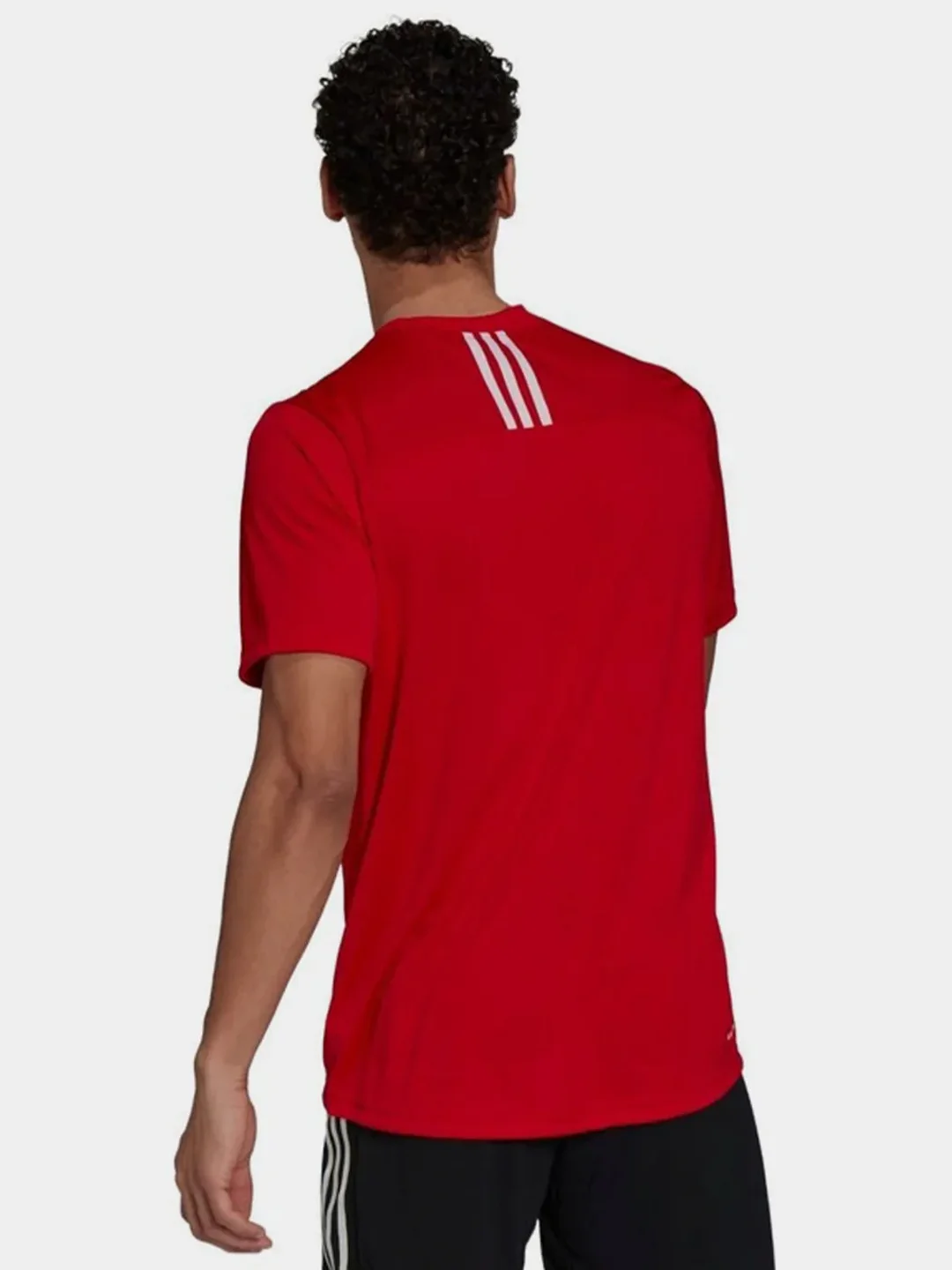 Красный футболка Adidas мужская