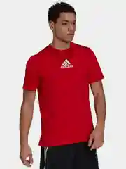 Красный футболка Adidas мужская