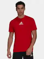 Красный футболка Adidas мужская
