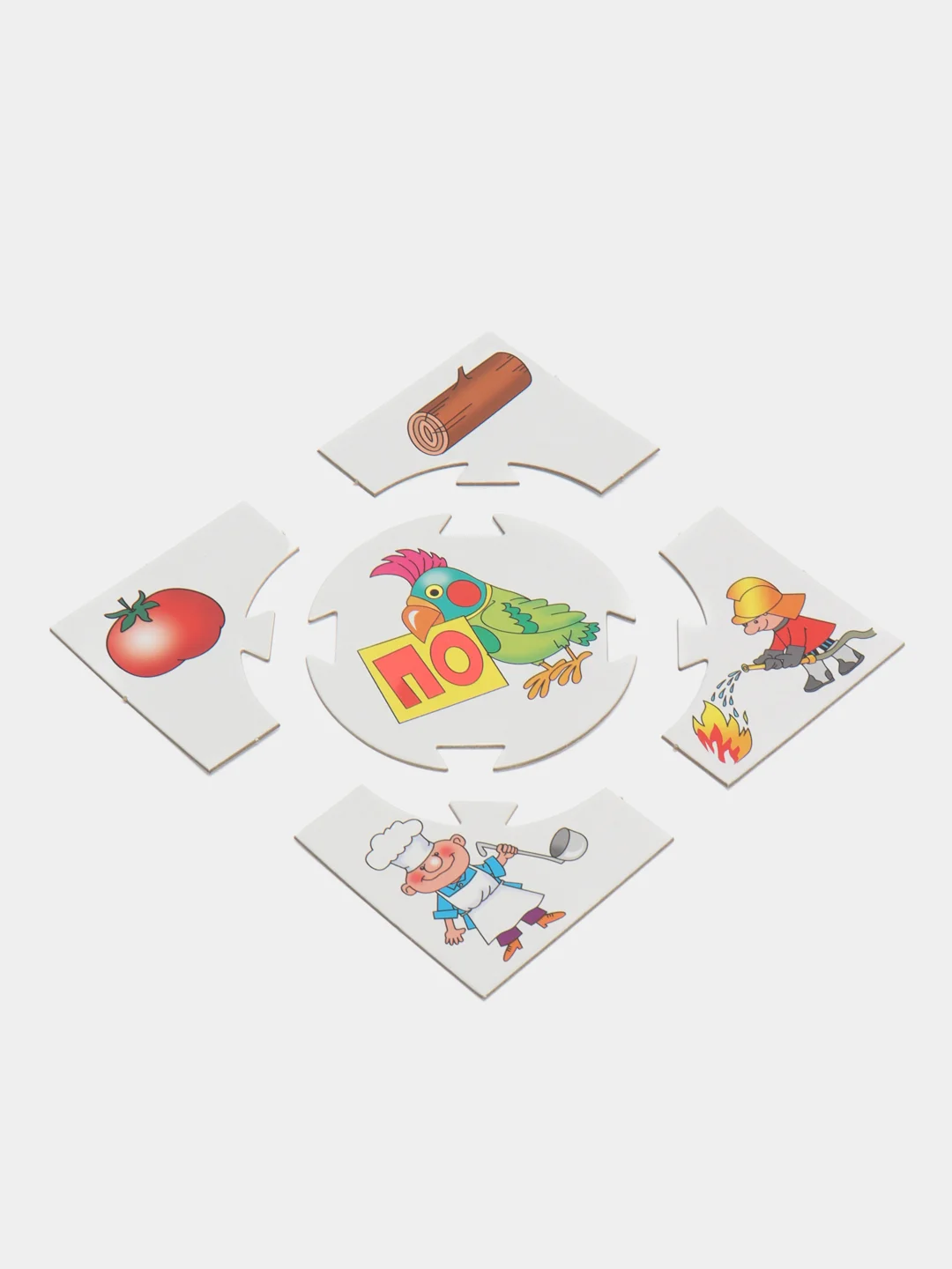 Настольная игра "Слоги", серии Учись, играя