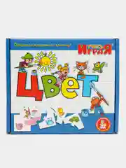 Настольная игра "Цвет",  серии Учись, играя