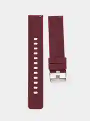 Бордовый силиконовый ремешок для Xiaomi Amazfit Bip / GTR 42 мм / GTS / Samsung Gear S2