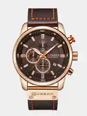 Карамельный мужские наручные часы Curren 8291 в подарочной упаковке