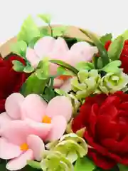 Вишнёвый букет из мыльных цветов и ягод, подарочный набор"Букет ",подарок учителю,коллеге
