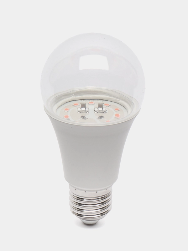 Фито-лампа для растений, 9 Ватт, Е27, 6 х 12 см, LED