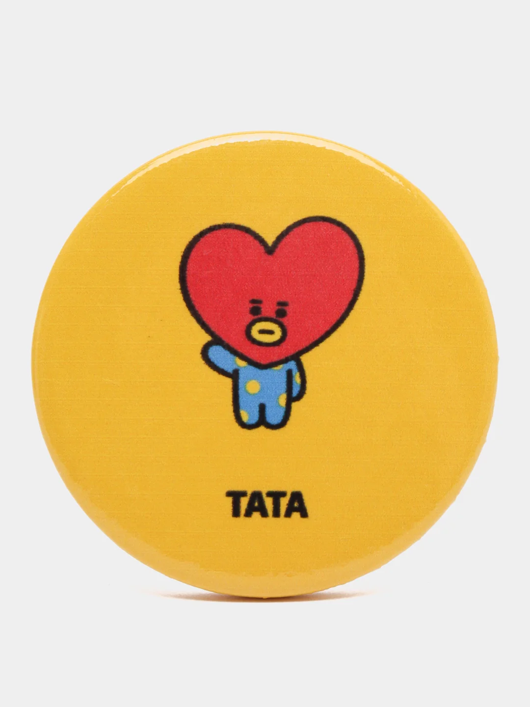 Лесной зеленый k-pop значки "BT21" "BTS"  маленькие 38мм