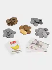 Настольная игра "Денежка. Играем в магазин. Покупаем продукты"