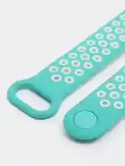Голубой ремешок для Xiaomi Mi Band 8 / 9, силиконовый спортивный
