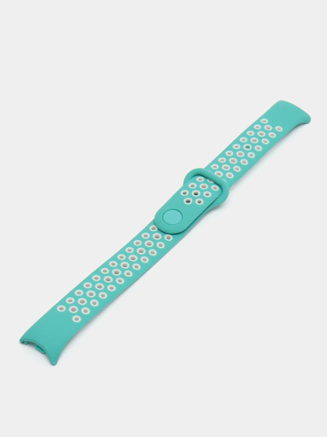 Голубой ремешок для Xiaomi Mi Band 8 / 9, силиконовый спортивный