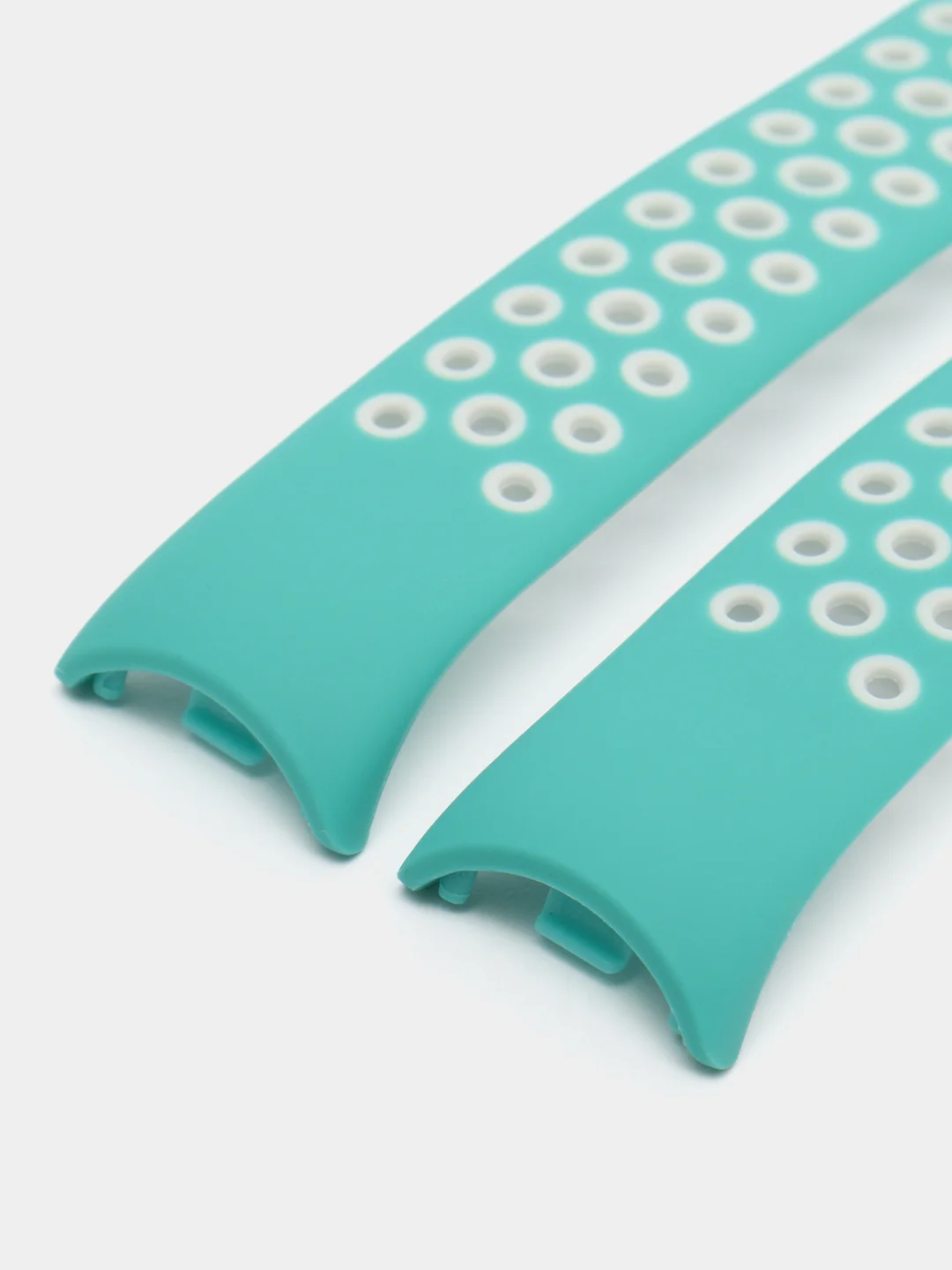 Голубой ремешок для Xiaomi Mi Band 8 / 9, силиконовый спортивный