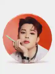 Медный k-pop значки "BTS"  маленькие 38мм