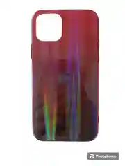 Алый чехол со стелянной панелью  iPhone 11/11 Pro/X / XS/XR /6/ 7+/8+/ 7 / 8 / SE 2020 / 11 Max