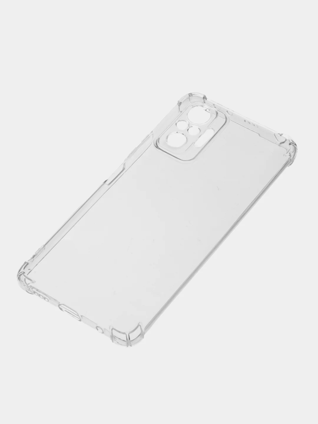 Прозрачный чехол Xiaomi Redmi Note 10 Pro / Редми Нот 10 Про прозрачный, силиконовый, противоударный