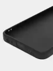 Черный чехол для Tecno Pop 6 Pro, Техно Поп 6 Про, силиконовый, матовый, черный