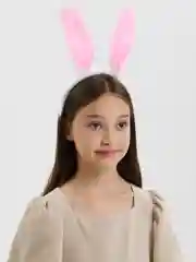 Белый ободок "Заячьи ушки"
