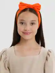 Оранжевый повязка для головы, повязка для девочек