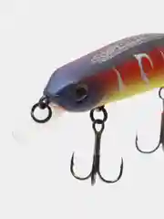 Багровый воблер рыболовный "Минноу" (Minnow), 110 SP, 17 г