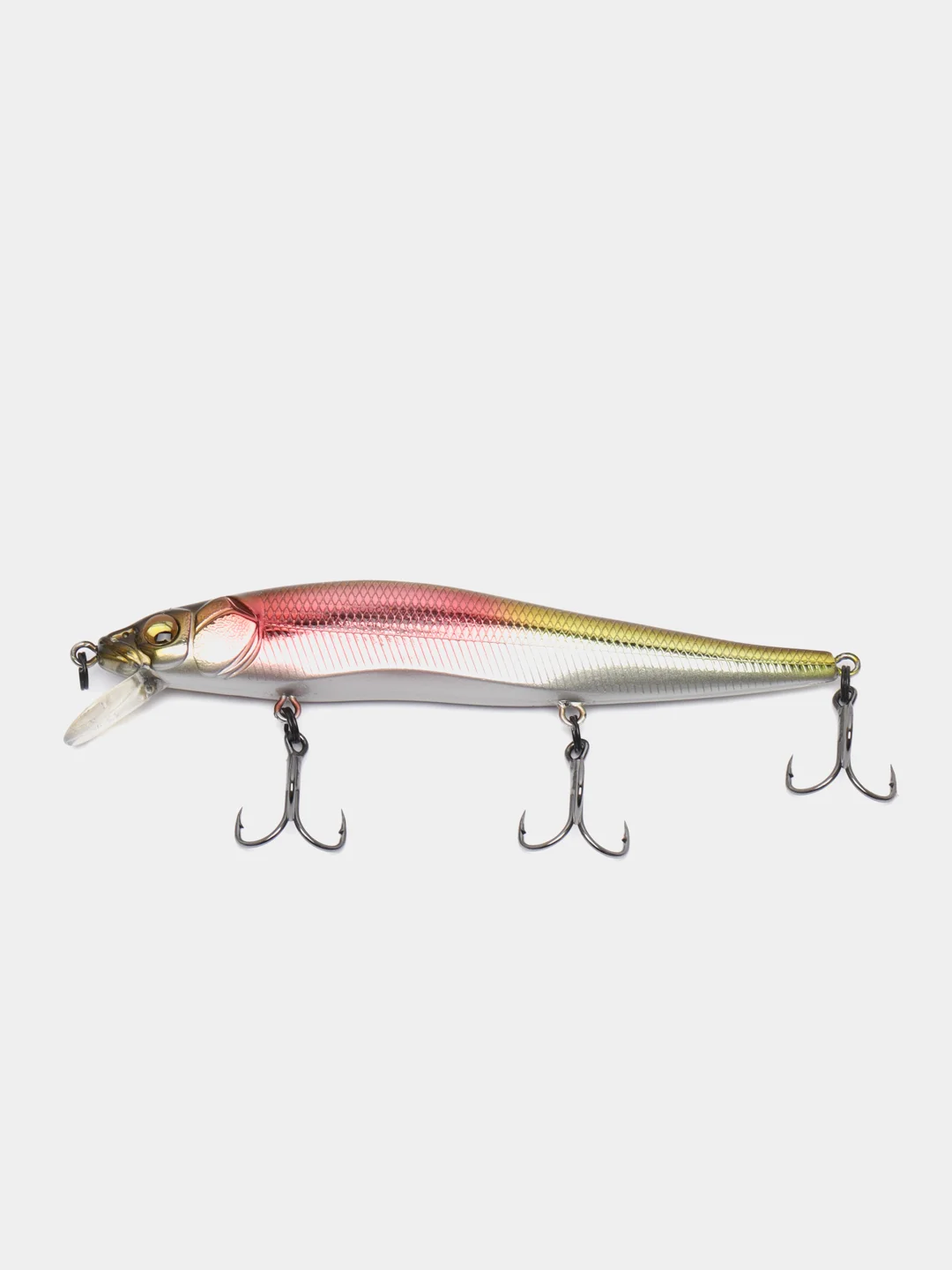 Вишнёвый воблер рыболовный "Минноу" (Minnow), 110 SP, 14 г