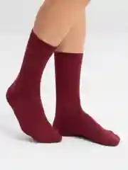 Багровый носки унисекс