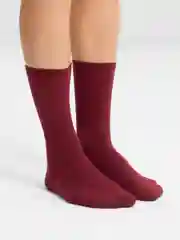 Багровый носки унисекс